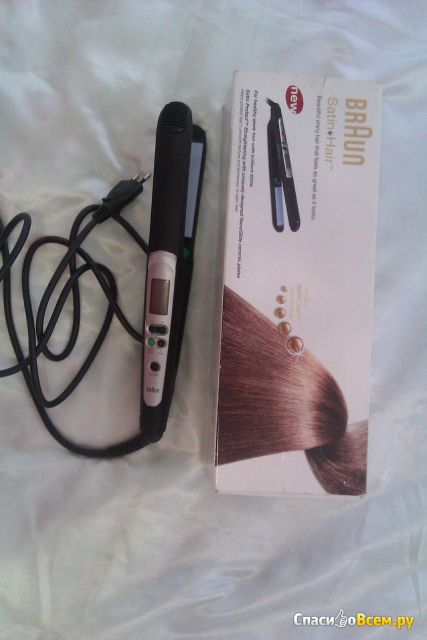 Стайлер для выпрямления волос Braun Satin Hair ES2