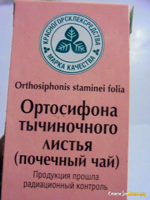 Ортосифона тычиночного листья почечный чай "Красногорсклексредства"