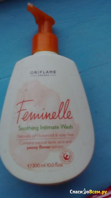 Смягчающее средство для интимной гигиены Oriflame "Феминэль" Feminelle Soothing Intimate Wash