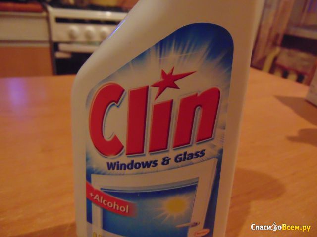 Очиститель стекол Clin Лимон "Окна и стекла блеск без разводов"
