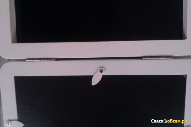 Набор для слепков Ручки & Ножки Рамочка «Лайт» тройная складная (белая) RM4B