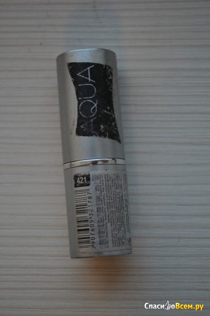 Ультра-увлажняющая губная помада Eveline Aqua Platinum №421