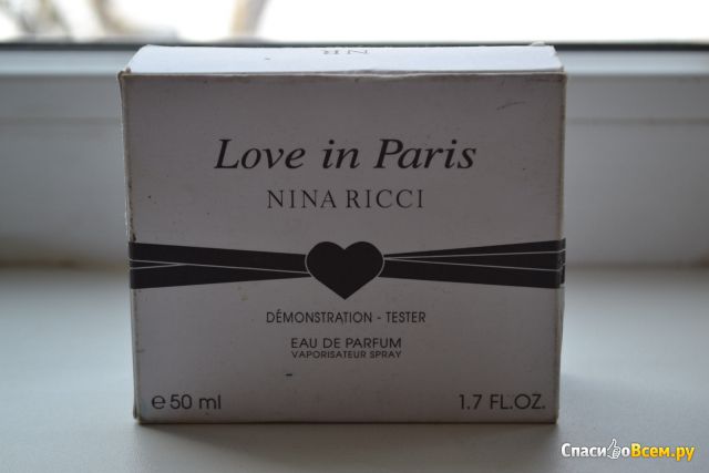Туалетная вода Nina Ricci Love in Paris