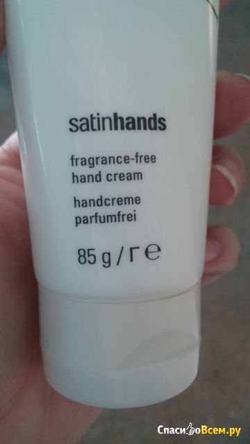Крем для рук Mary Kay Fragrance-Free Satin Hands Hand Cream