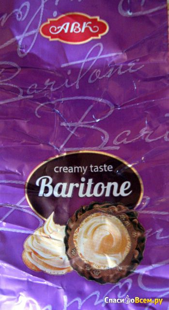 Конфеты АВК "Baritone" Creamy taste