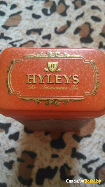 Цейлонский крупнолистовой черный чай с кусочками маракуйи Hyleys The Aristocratic Tea "Плод страсти"