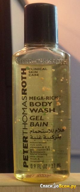 Гель для душа "Peter Thomas Roth", Clinical Skin Care, Mega-Rich Body Wash Gel Bain
