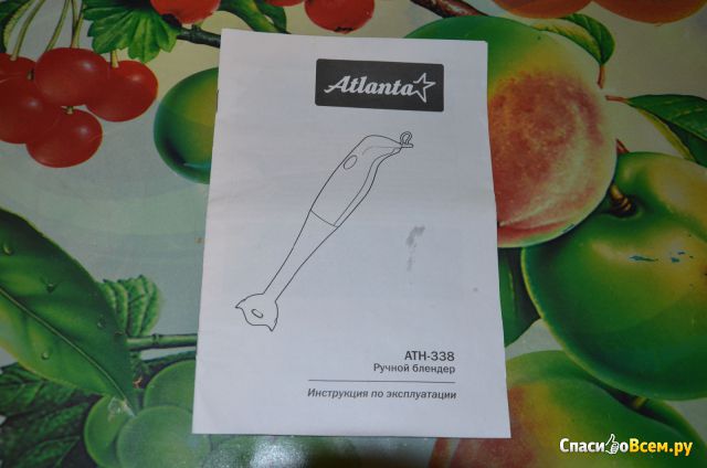 Ручной блендер Atlanta ATH-338