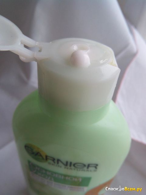 Молочко для снятия макияжа Garnier "Основной уход" Экстракт винограда