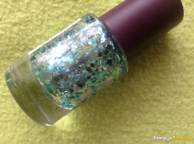 Лак для ногтей "Maxi color" Mix Glitter  #05