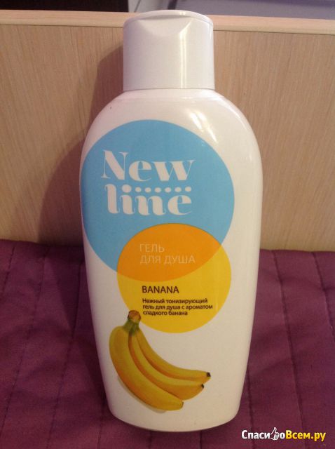 Гель для душа "New line" Banana