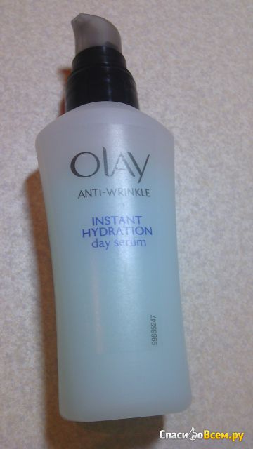 Дневная увлажняющая сыворотка для лица Olay Anti-Wrinkle Instant Hydration Day Serum
