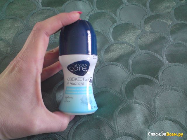 Шариковый дезодорант-антиперспирант Avon Care "Свежесть и чистота"