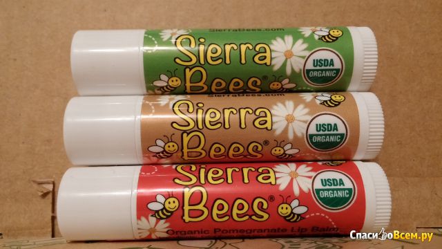 Бальзам для губ Sierra Bees "Взрыв мяты"