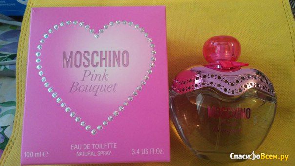 Туалетная вода Moschino Pink Bouquet