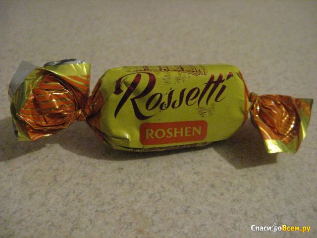 Шоколадные конфеты Roshen "Rossetti"