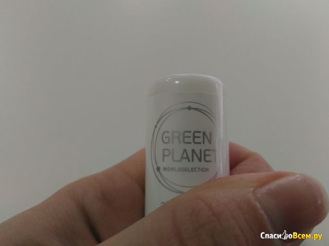 Бальзам для губ "Зеленая планета" 3D объем Коллаген и мята