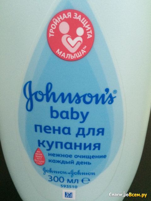 Пена для купания ''Johnson's Baby'' Нежное очищение каждый день