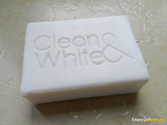 Хозяйственное мыло классическое Clean & White by Duru