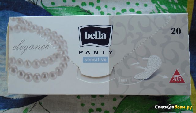 Ежедневные гигиенические прокладки Bella Panty Sensitive Elegance