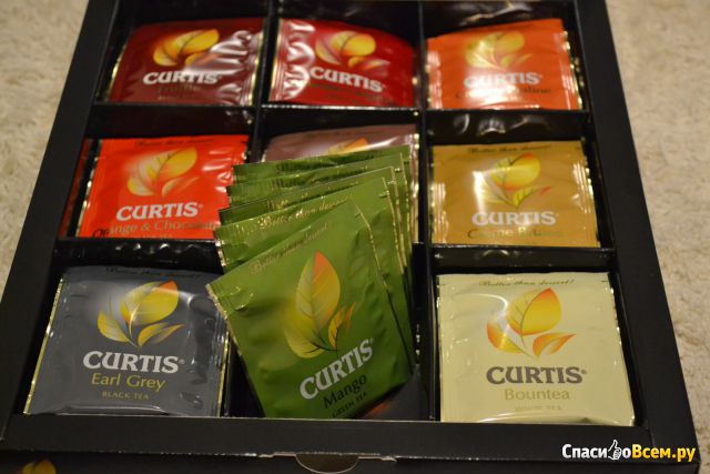Чай Curtis Dessert Tea collection "Коллекция чая с десертными вкусами" в пакетиках