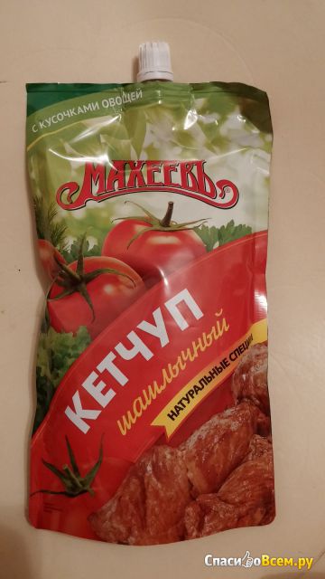 Кетчуп Махеевъ "Шашлычный" с кусочками овощей