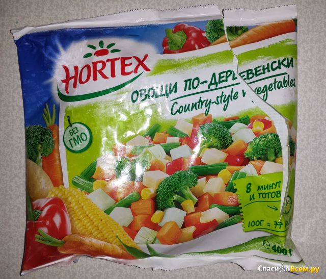 Замороженные овощи Hortex Овощи по-деревенски