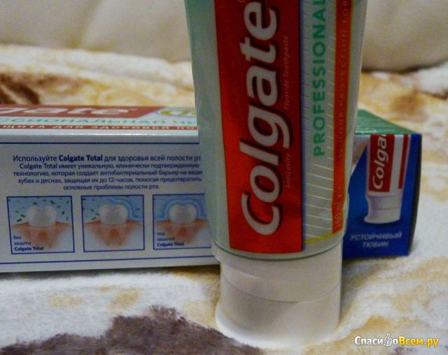 Зубная паста Colgate Total 12 Professional Clean Gel Профессиональная чистка