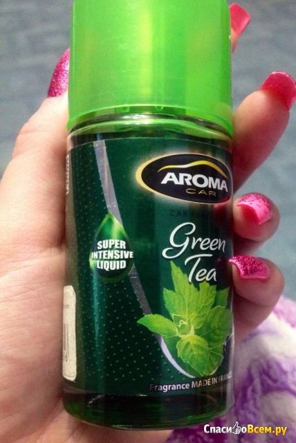 Ароматизатор воздуха Aroma Car pump spray Green Tea