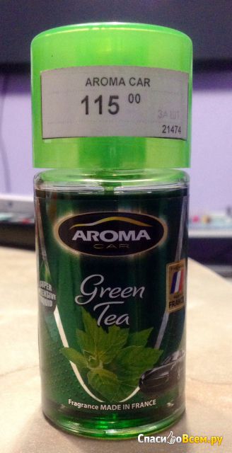 Ароматизатор воздуха Aroma Car pump spray Green Tea