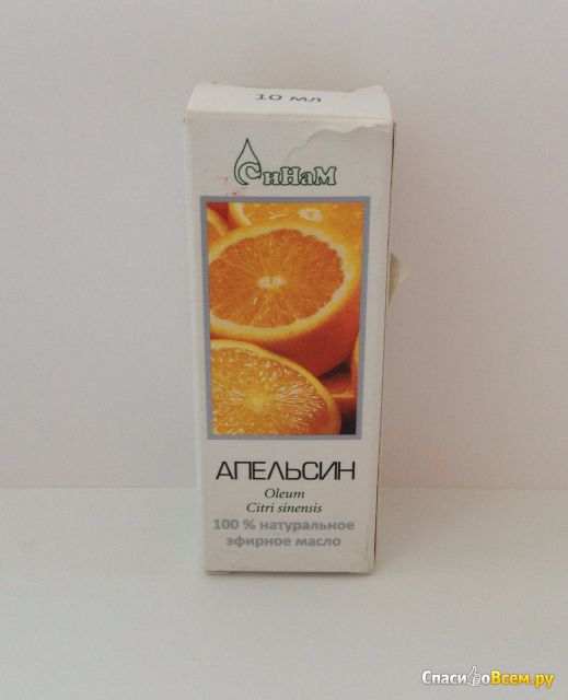 Эфирное масло "Синам" апельсин