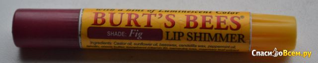 Бальзам для губ Burt's Bees Lip Shimmer Fig