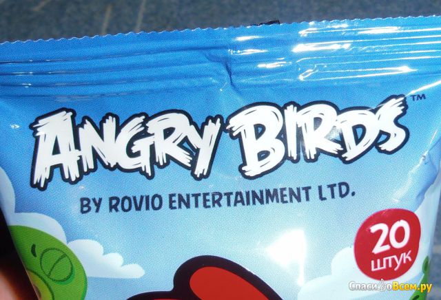 Влажные салфетки Angry Birds универсальные