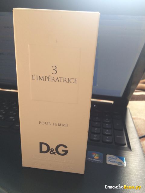 Туалетная вода Dolce & Gabbana 3 L'Imperatrice
