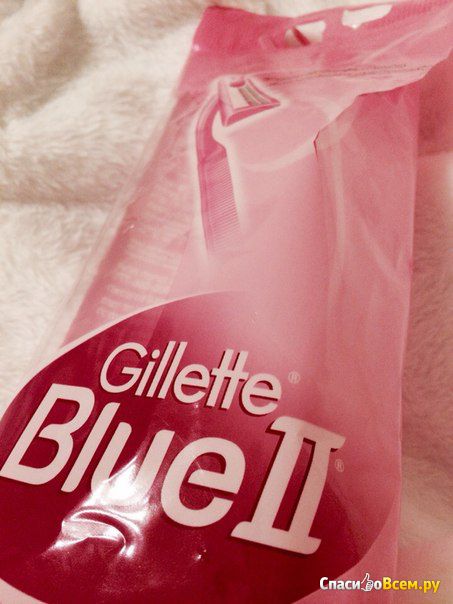 Бритвенные станки Gillette Blue II одноразовые