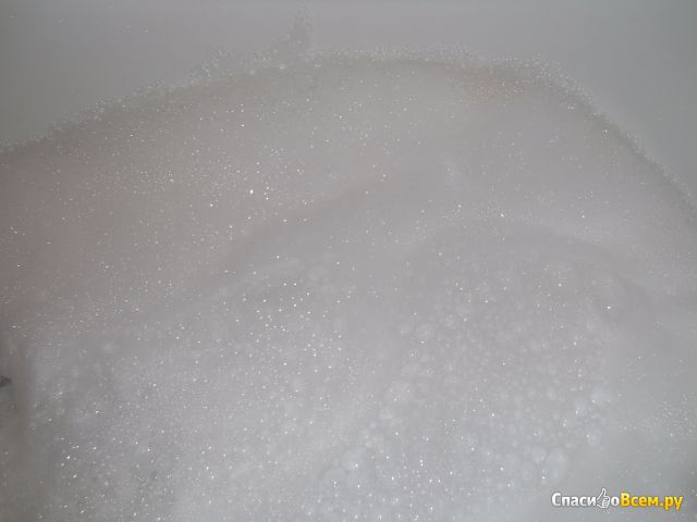 Крем-пена для ванн "Рецепты бабушки Агафьи" перед сном на пяти мыльных травах и сибирской соли рапа