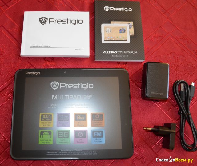 Планшетный компьютер Prestigio MultiPad Ranger 8.0