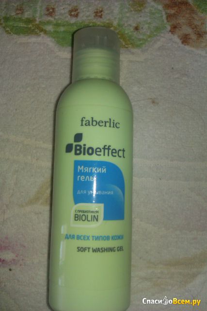 Гель для умывания мягкий Faberlic Bioeffect с пребиотиком Biolin для всех типов кожи
