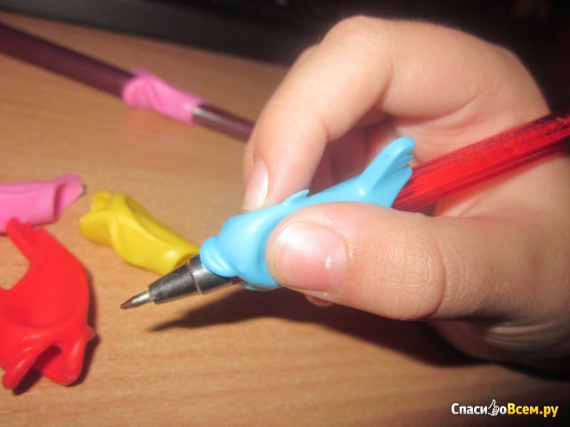 Держатель ручки Shean Dolphin Fish Style Writing Posture Correction Children Pencil Students Hold a