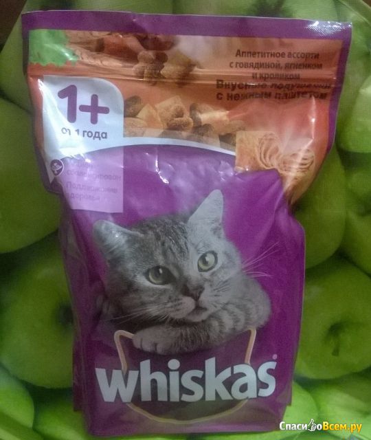 Корма для кошек Whiskas