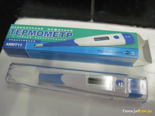 Термометр медицинский цифровой Amrus AMDT-11