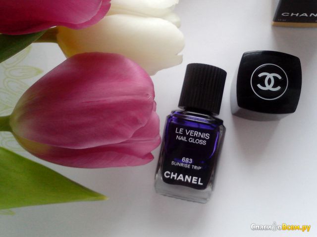 Блеск для ногтей "Chanel" Le Vernis Nail Gloss #683 Sunrise Trip