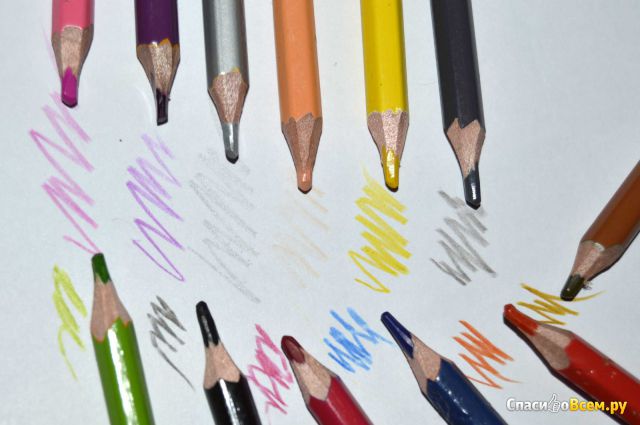 Цветные карандаши двусторонние Marco Superb Writer