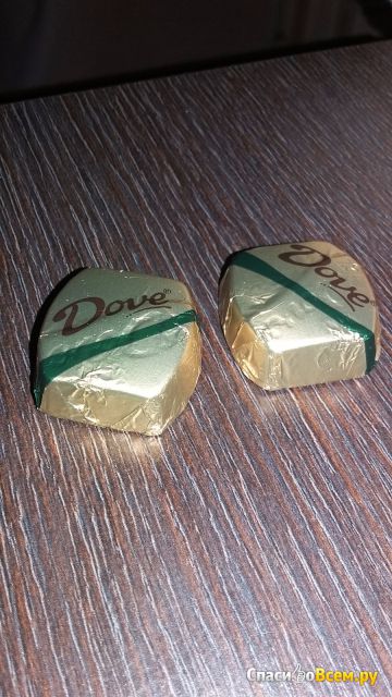 Молочный шоколад "Dove Promises" с фундуком
