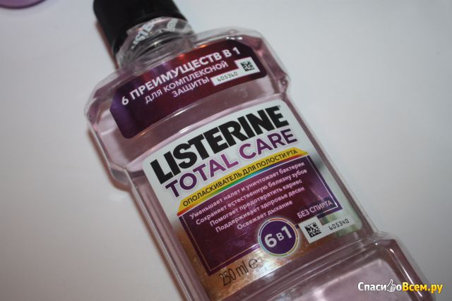 Ополаскиватель для полости рта Listerine Total Care