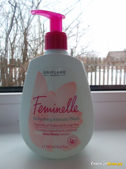 Освежающее очищающее средство для интимной гигиены Oriflame «Феминэль»