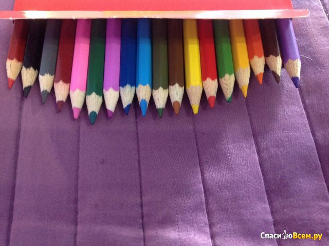 Набор цветных карандашей "Весёлые карандаши" 18 шт"Сибирский кедр"