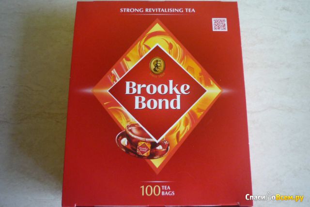 Чай Brooke Bond крепкий тонизирующий в пакетиках