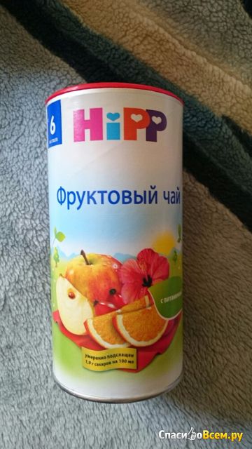 Чай детский Hipp фруктовый