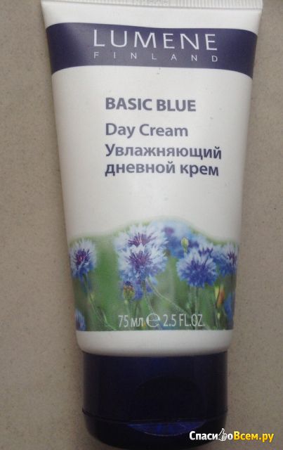 Увлажняющий дневной крем для лица Lumene Basic blue